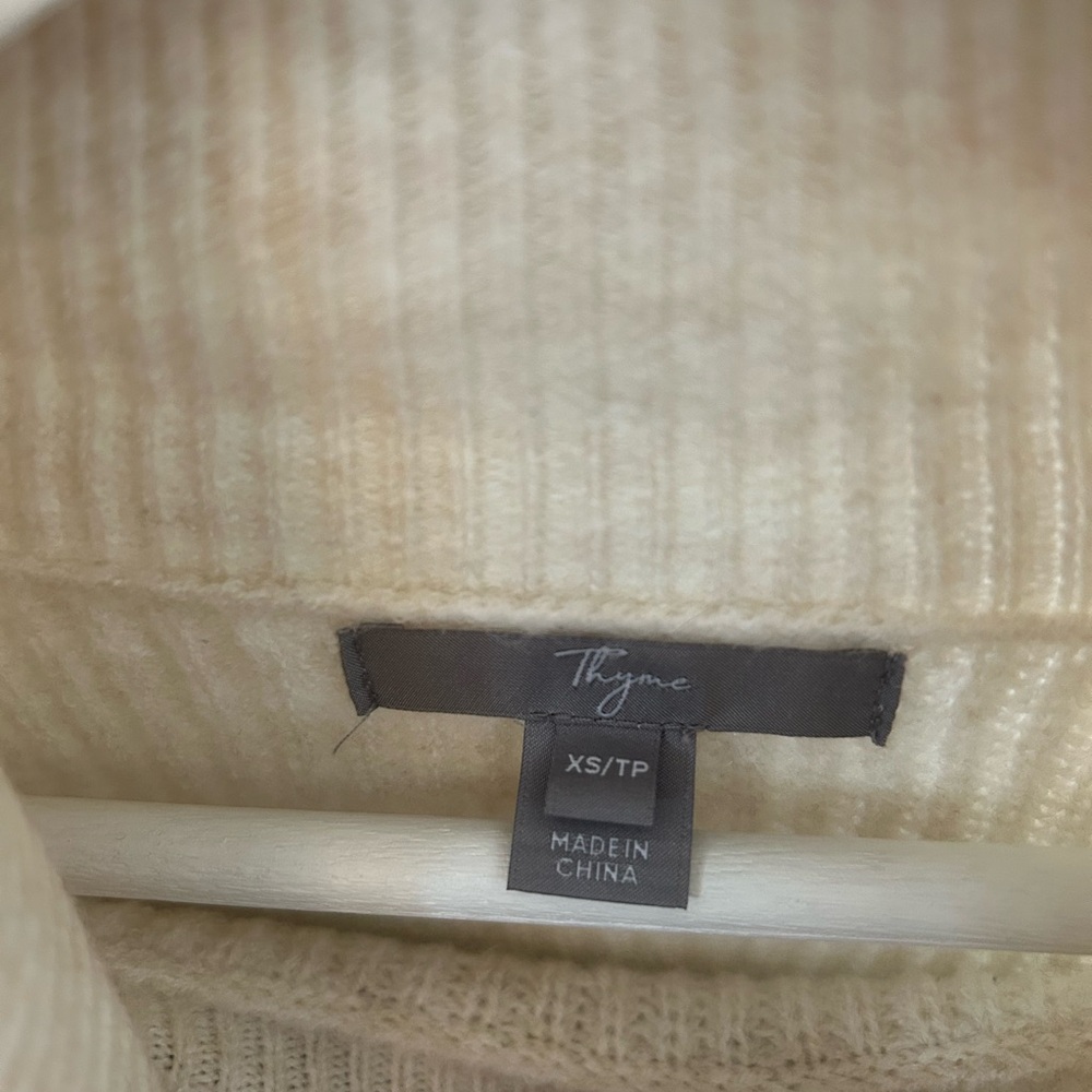 Striped Turtleneck Sweater - Picture 2 of 2